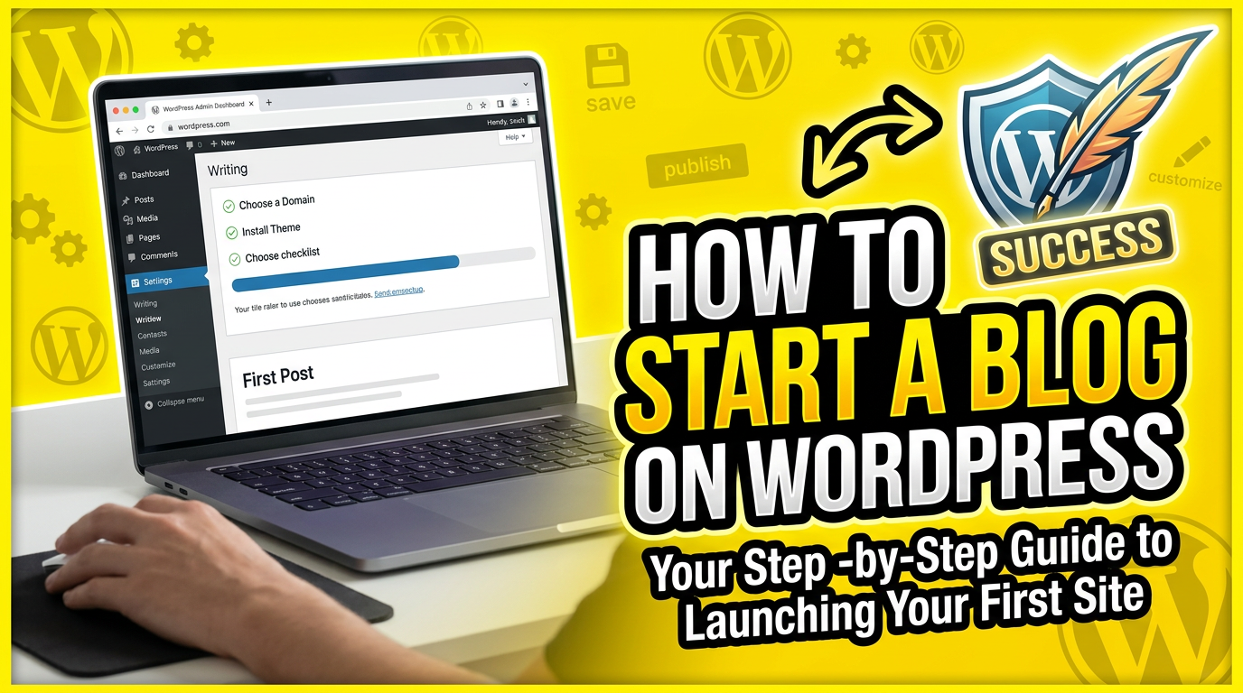 How to Start a Blog on WordPress
